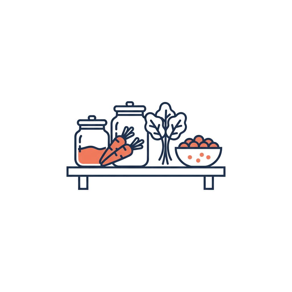 Pantry ingredients for pregnancy nutrition meal planning